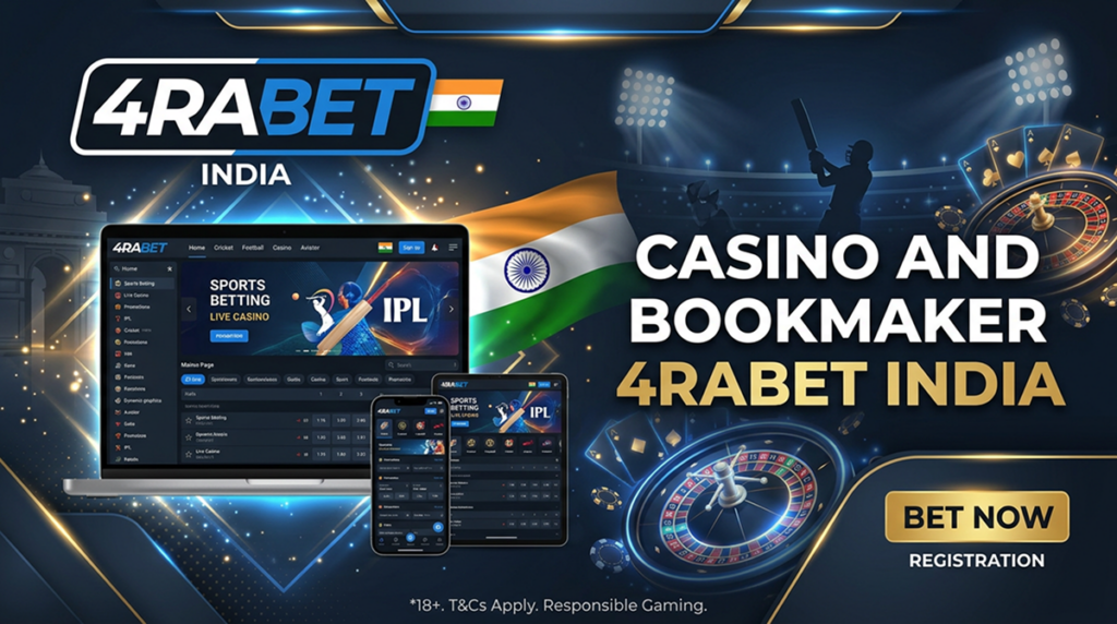 Casino and bookmaker 4rabet India